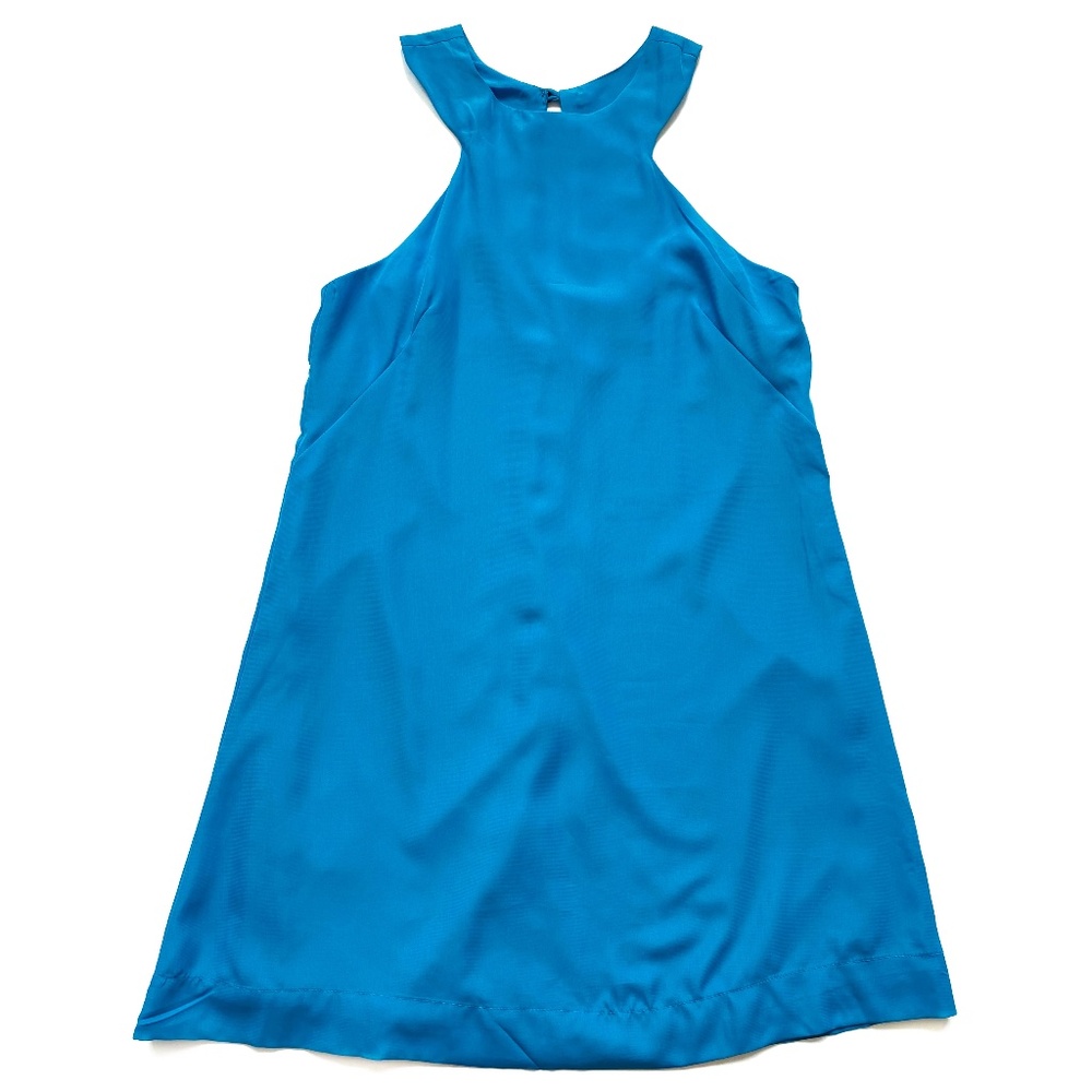 Blue A-Line Cocktail Dress